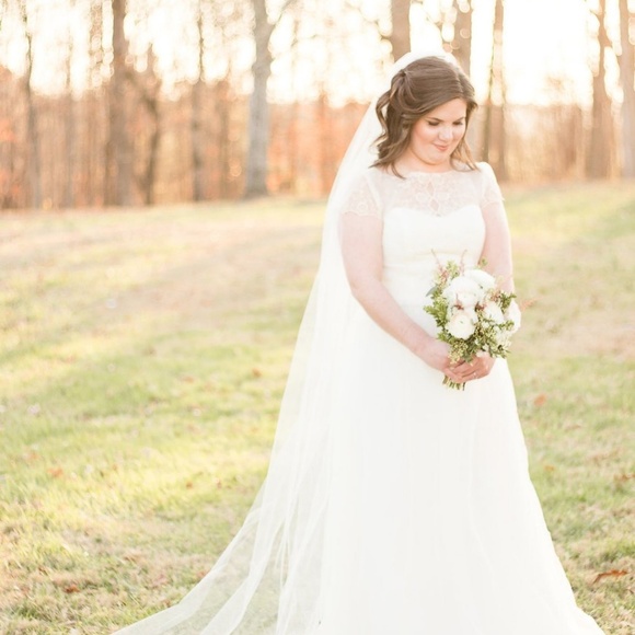 New Handmade Bridal Illusion Wedding Veil main image 5